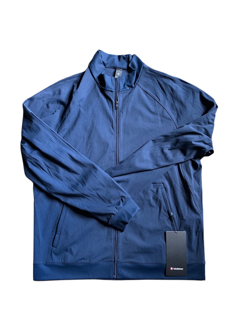 lululemon athletica Men’s Deep Blue Lightweight Zip Jacket